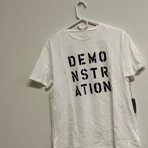 LAST 3 DAYS: LIMITED EDITION. 6397 "DEMONSTRATION" Graphic Tee - NWT, Medium